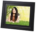 Reflecta VisiFrame 15.0 digitaler Bilderrahmen (15'' Display, 128MB interner Speicher, MP3- & Video-Funktion, Uhr, Kalender), kirsch inkl. schwarzem Hochwechselrahmen