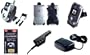 All Accessories Package for Motorola V3 V3c V3i RAZR includes Car Charger, Wall Charger, Case, Holster, and More