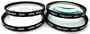 Zeikos 58mm 4 Piece high definition Close-Up Filter Set (+1, +2, +4 and +10 Diopters) Magnification Kit - Metal Rim, includes deluxe case