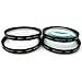 Zeikos 58mm 4 Piece high definition Close-Up Filter Set (+1, +2, +4 and +10 Diopters) Magnification Kit - Metal Rim, includes deluxe case