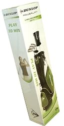 Dunlop Powerlift 10 Piece Girl's Package (Age 9-12) Right Handed Premium Package Golf Set with 1x Driver, 3x Irons (#6, #8 and Pitching Wedge), 1x Putter, 1x Headcover, 3x Practice Balls and 1x Stand Bag with Durable Strap and Lots of Pockets