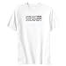T-Shirt White Elegant Flag 