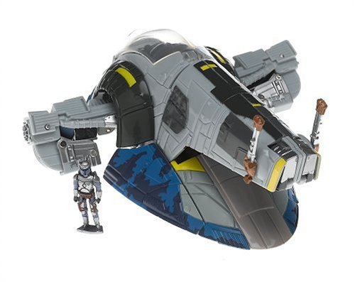 Star Wars Action Figure - Transformers Jango Fett & Slave 1, Star Wars Action Figures,Star Wars Action Figure,Star Wars Figures,Star Wars Toys Figure,Hasbro Action Figure,Hasbro Star Wars Action Figure