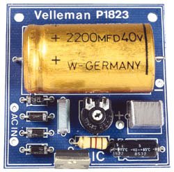 Velleman 1A 1.5V-35V Power Supply Kit