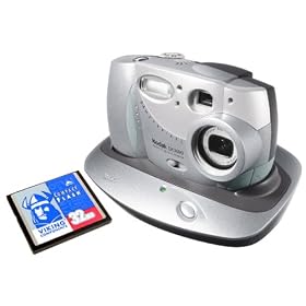 Kodak DX3600 EasyShare 2MP Digital Camera w/ 3x Optical Zoom Bundled with Camera Dock & Bonus CF Card
