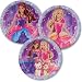 Barbie Diamond Castle 7 Dessert Plates (8)