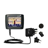 International Wall / AC Charger for the TomTom One - Gomadic Brand w/ TipExchange Technology