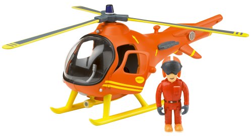 Childrens Toyshop  Toys : Fireman Sam - Mountain Rescue Helicopter with Tom