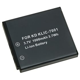 eForCity From eForCity Kodak KLIC-7001 Compatible Battery