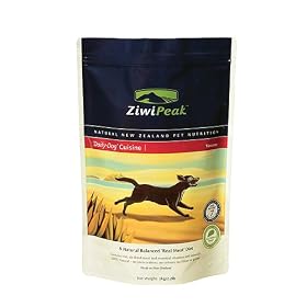 ZiwiPeak 'Daily-Dog' Cuisine; Air-Dried New Zealand Dog Food; Venison; 2.2 lb bag