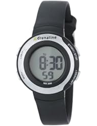 Freestyle Unisex AD50670 Adrenaline Round Digital Fitness Ribbed Strap Watch