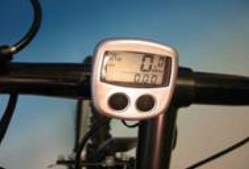 Filmer Fahrradcomputer, 13 Funktionen, silber, 40112