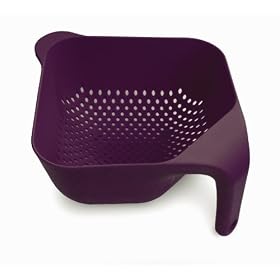 Joseph Joseph Square Large Colander, Aubergine