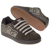 DC Men's Character Skate Shoe,Dark Chocolate/Monogram,9 M