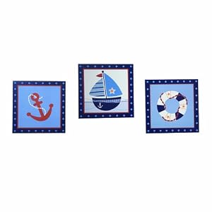 Bedtime Originals Sail Away Nautical Wall Hanging Decor