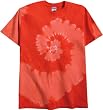 Adult Tie-Dyed Tone-on-Tone Spiral T-shirt