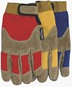 Midwest Quality Glove PB200TH-L Lined Professional Bull Rider's Glove