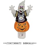5" NFL Cincinnati Bengals Halloween Ghost Night Light