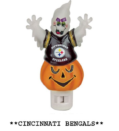 NFL Cincinnati Bengals Halloween Ghost Night Light