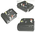 Adapter SCART auf 3xCinch und 1xS-VHS SCART durchgeschleift