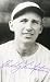 Freddy Lindstrom Autographed/Hand Signed Black & White Baseball Postcard