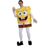 SpongeBob Squarepants Deluxe SpongeBob Adult Halloween Costume (Standard One-Size)