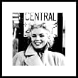Marilyn Monroe New York City Central Sign Classic Hollywood Celebrity Framed Poster Print