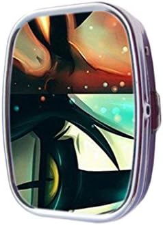 Bleach Kurosaki Ichigo Ulquiorra Customized Pill Box case holder Durable Stainless Steel Box case gift for Pocket or Purse