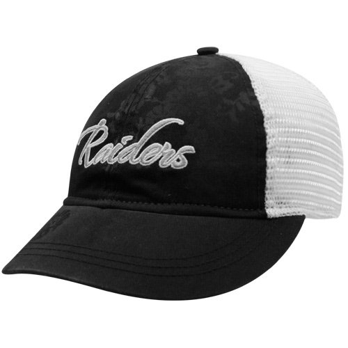 Reebok Oakland Raiders Ladies Black Lady Charlie Adjustable Hat