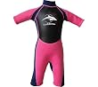 Konfidence Girls' Shorty Wetsuit Rash Guards