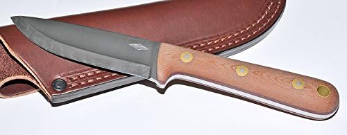 Battle Horse Knives Woodsman Pro Natural Micarta Scandi Grind