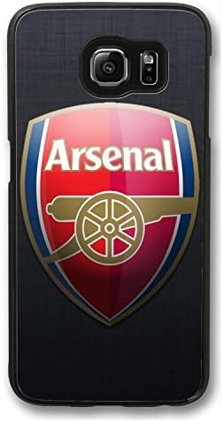 S6 Case, Galaxy S6 Case, Samsung Galaxy S6 Hard Plastic Black Case Protection Shockproof Case Cover for New Galaxy S6 2015 - Arsenal
