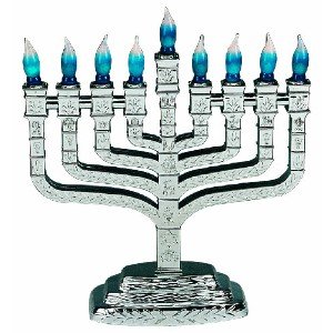 Menorah Plastic Electric - 851