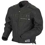 Icon Men's Motorhead Leather Jacket Black/Black L