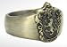 Harry Potter and Deathly Hallows Gryffindor Crest Sculpted Ring