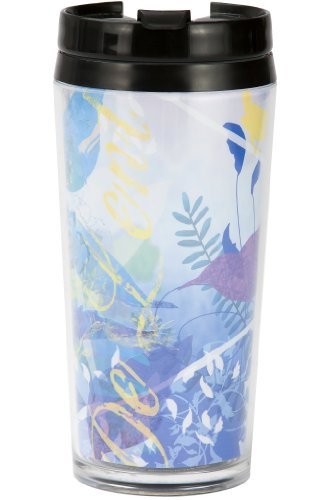 Zak Designs 14-Ounce Travel Tumbler, Bird Design