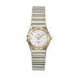 Omega Ladies Constellation Quartz Small Diamond Bezel Watch #1272.75.00 by Omega