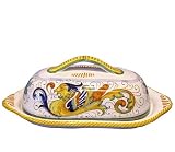 RAFFAELLESCO: Butter dish with cover [#1294-RAF]
