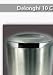 DeLonghi DCM485 10-Cup Thermal Carafe and Coffeemaker, Brushed Stainless Steel