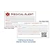 My Identity Doctor - Medical Alert Womens Mens Necklace with Pendant - Custom Engraving for Diabetes Warfarin Dialysis Stroke Pacemakers