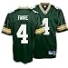 Brett Favre Greenbay Packers GREEN Equipment - Replica NFL YOUTH Jersey
