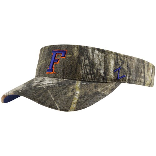 Zephyr Florida Gators Mossy Oak Camo Full Draw Adjustable Visor