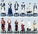 Pirates And Navy Chess Set, King:3-1/4