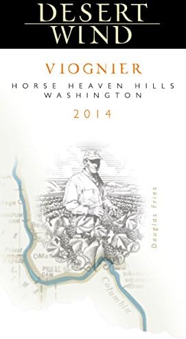2014 Desert Wind Viognier Wahluke Slope Desert Wind Vineyard 750 mL