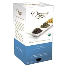 Organa ORG5010 Earl Grey Single Cup Tea Pods, 18-count