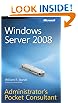 Windows Server  2008 Administrator's Pocket Consultant (Pro - Administrator's Pocket Consultant)
