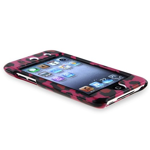 Crystal  Case Accessory  Generation Leopard Skin Touch Leopard 32gb Ipod Cover Pink Hard 64gb
