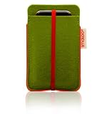 iPhone sleeve felt lime