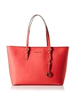 Michael Kors Bolso shopping Jet Set Travel Multi Funzione Tote (Rojo)