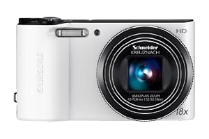 Samsung WB150 Compact Digital Camera - White (14.1MP, 18x Optical Zoom) 3.0 inch LCD